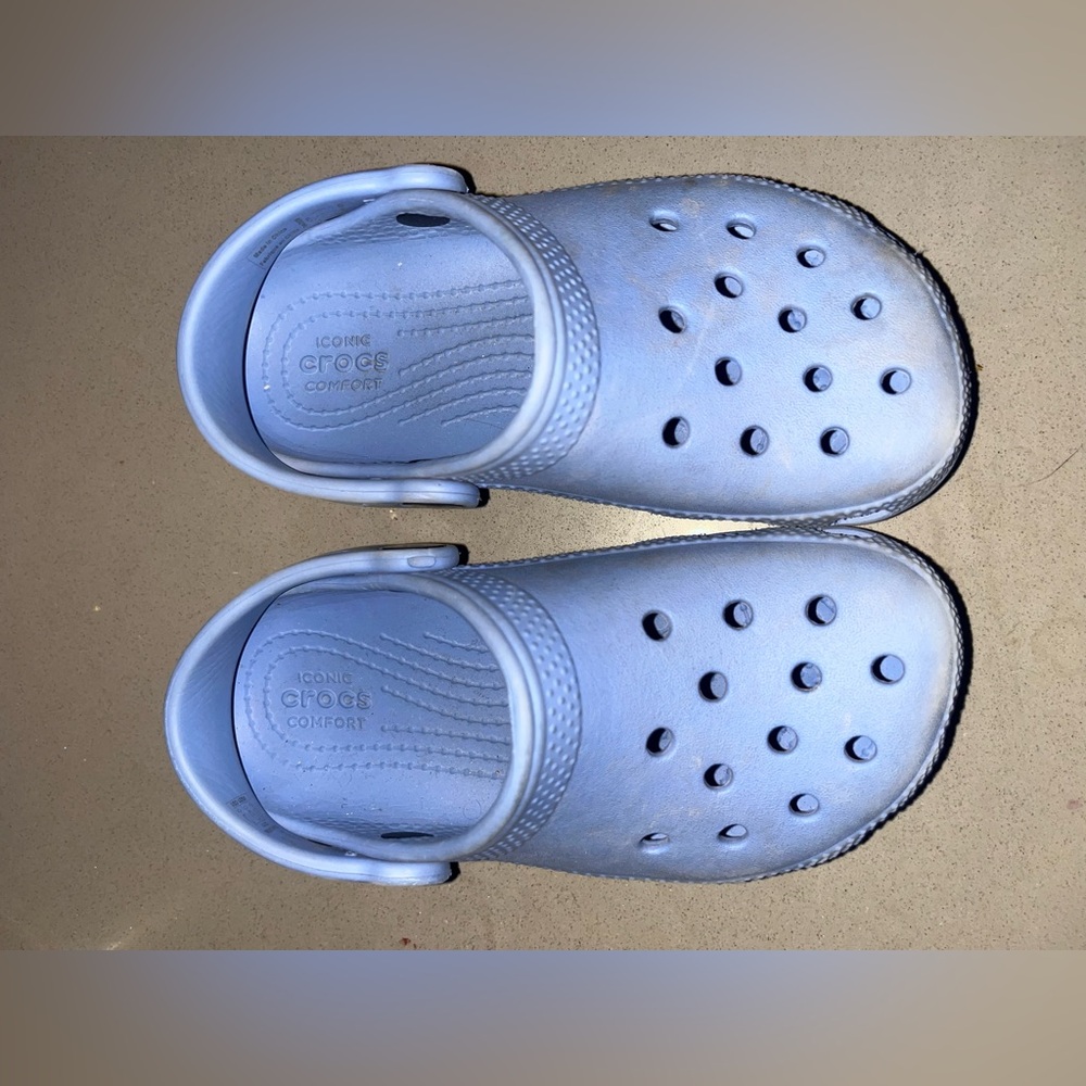 CROCS Blue Sandals with Ventilation Holes